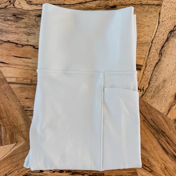 Athleta Pale Green Salutation Stash High Rise 7/8 Tight Legging, Women's Medium - Picture 8 of 8